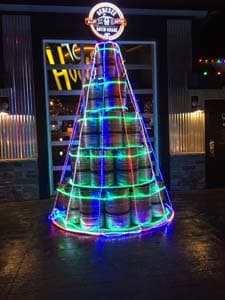 Christmas Keg Tree