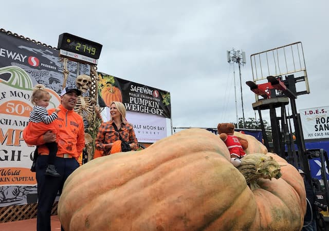 2023 World Record Giant Pumpkin Giener