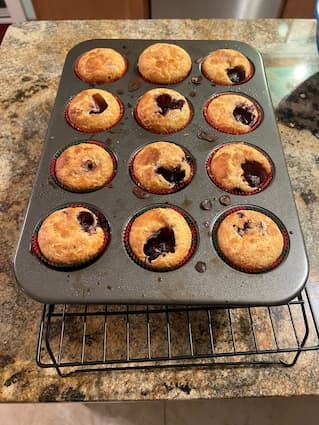 How to make cherry popover recipe.