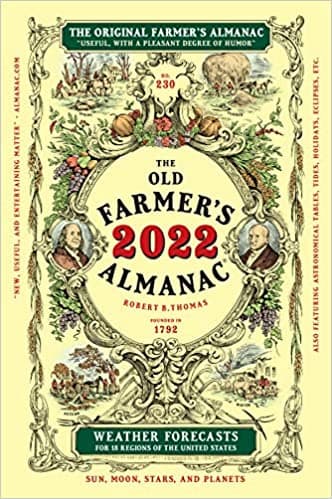 Farmer's Almanac 2022